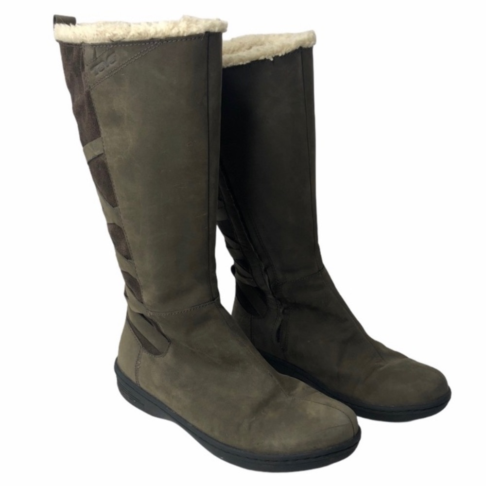 Teva Figueroa Waterproof Leather Mid-Calf Boots